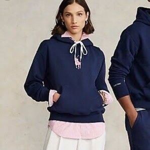 Ralph Lauren Pink Pony Fleece Hoodie